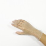 Vinyl powder free gloves for medical examination 